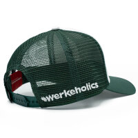 Weber #Werkeholics Mesh Baseball Cap grün/weiß