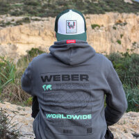 Weber #Werkeholics Mesh Baseball Cap grün/weiß