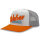 Weber #Werkeholics Mesh Baseball Cap orange/weiß/grau