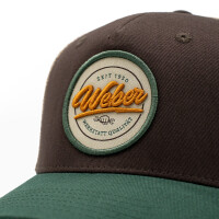 Weber #Werkeholics Mesh Baseball Cap braun/beige/grün