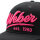 Weber #Werkeholics Baseball Cap schwarz/pink