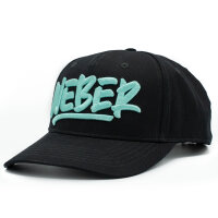 Weber #Werkeholics Baseball Cap schwarz/türkis