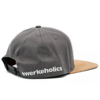Weber #Werkeholics Snapback Cap grau/braun