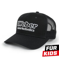 Weber #Werkeholics Mesh Baseball Cap schwarz Kids