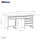 Werkbank mit 6 Schubladen, Schließfach und 171 x 60 cm Holzarbeitsplatte