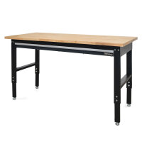 Höhenverstellbare Werkbank mit Schublade und 152 x...