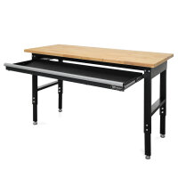 Höhenverstellbare Werkbank mit Schublade und 152 x...