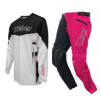 Weber #Werkeholics Factory Combo schwarz/weiß/pink