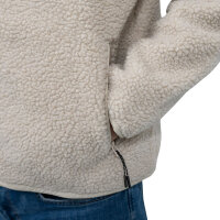 Weber #Werkeholics Sherpa Fleece Jacke beige M