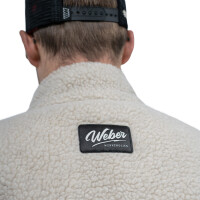 Weber #Werkeholics Sherpa Fleece Jacke beige S