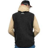 Weber #Werkeholics Sherpa Fleece Weste schwarz XL