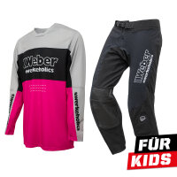 Weber #Werkeholics Industry Combo pink/grau Kids 158/164