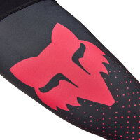 FOX Flexair Fracture Knee-Brace Socken schwarz/rot