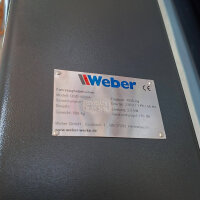 B-WARE 2 Säulen Hebebühne Weber Klassik Serie QSD-4000A inkl. Anker und Öl