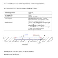 B-WARE 2 Säulen Hebebühne Weber Klassik Serie QSD-4000A inkl. Anker und Öl