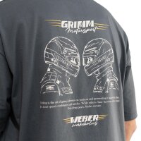 Weber x Grimm Motorsport T-Shirt grau