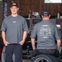 Weber x Grimm Motorsport T-Shirt grau