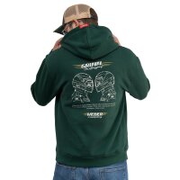 Weber x Grimm Motorsport Hoodie grün
