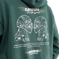 Weber x Grimm Motorsport Hoodie grün