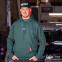 Weber x Grimm Motorsport Hoodie grün