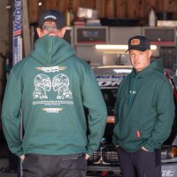 Weber x Grimm Motorsport Hoodie grün