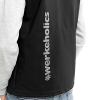 Weber #Werkeholics Softshell Weste schwarz
