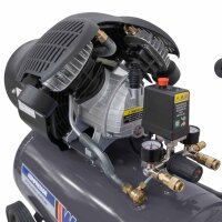 PKW Reifenmontiermaschine STM-102 und Radwuchtmaschine STW-202 inkl. Hilfsmontagearm rechts und Werkstattkompressor 50 l GRATIS