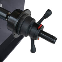 PKW Reifenmontiermaschine STM-122 und Radwuchtmaschine Präzision-XL 3D inkl. Hilfsmontagearm rechts und Werkstattwagen 230-teilig GRATIS