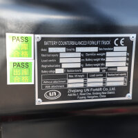 GEBRAUCHT 3-Rad-Gabelstapler 1600 kg rot