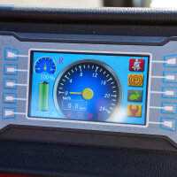 GEBRAUCHT 3-Rad-Gabelstapler 1600 kg rot