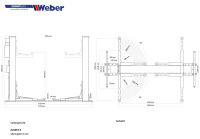 2 Säulen Hebebühne Weber Expert Serie Autolift 6.0