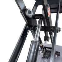 Mobile Kurzhub Scherenhebebühne Weber Profi Serie KHB-1000E inkl. Werkstattwagen 154-teilig